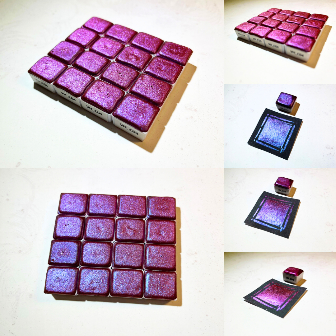 Watercolor Paints - Chameleon - Pink<>Purple - VHC04