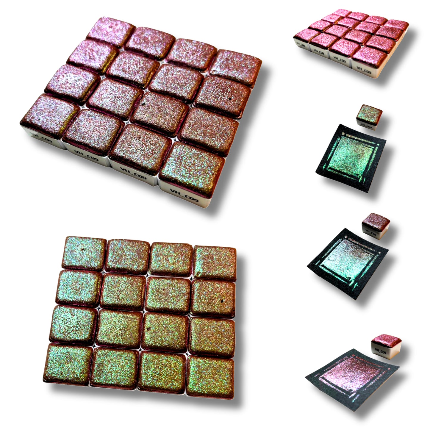 Chameleon - Green<>Burgundy - VHC09