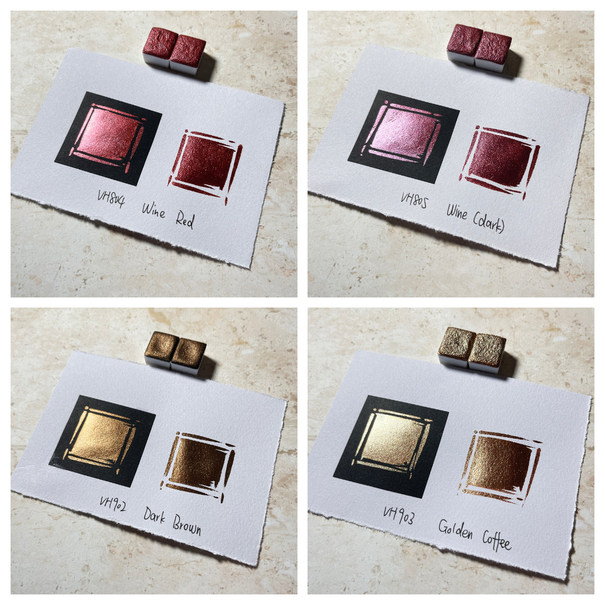 Watercolor Paints – Metallic Edition (36 colors without box) M39