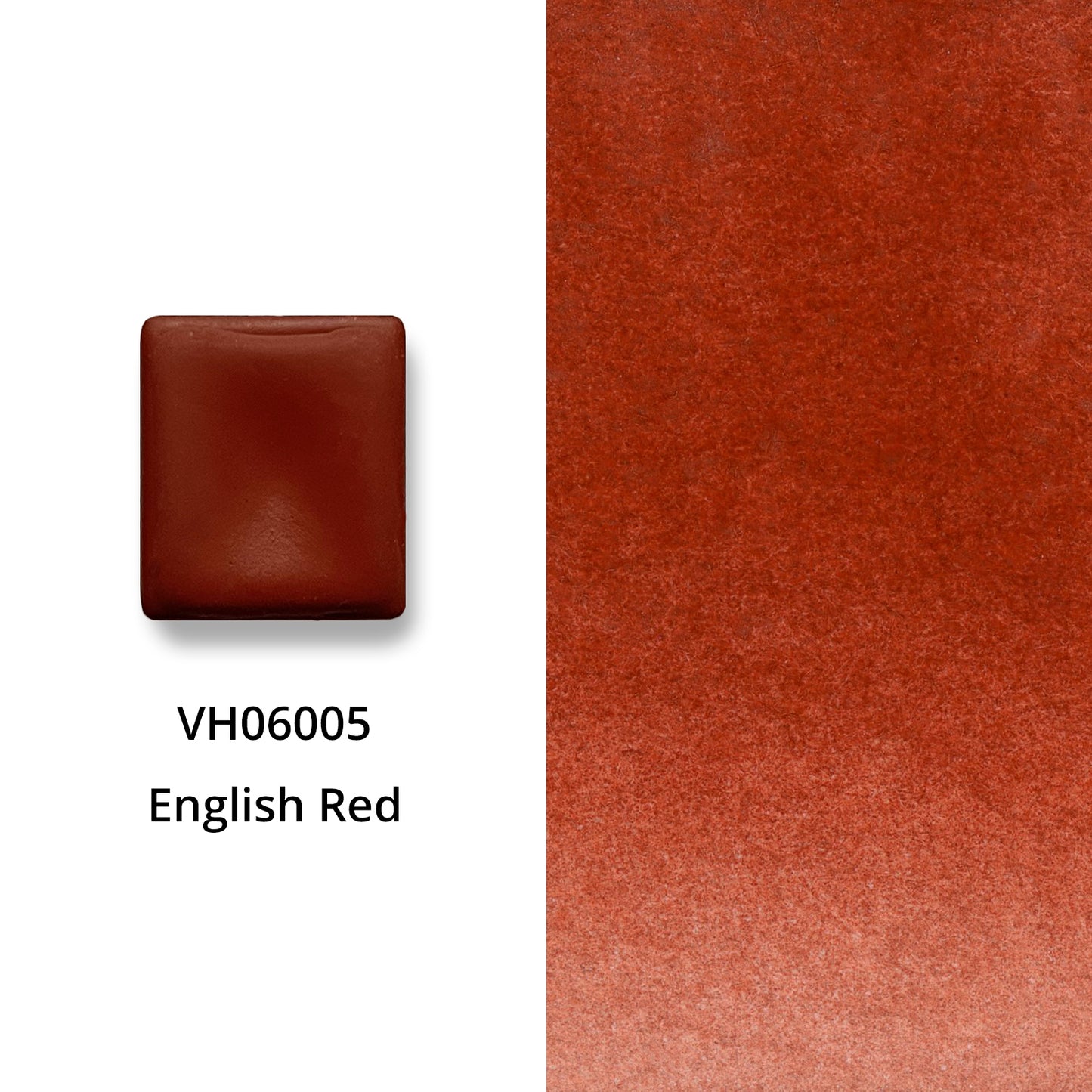 Watercolor Paints - Honey - English Red - VH06005