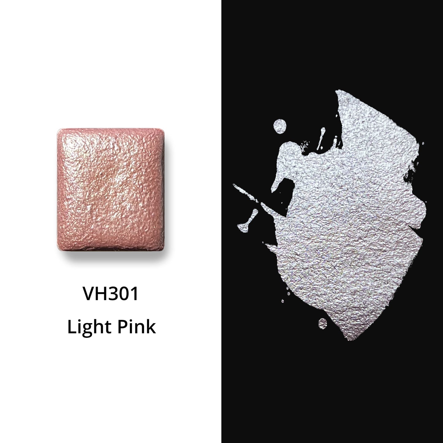 Watercolor Paints - Metallic - Light Pink - VH301