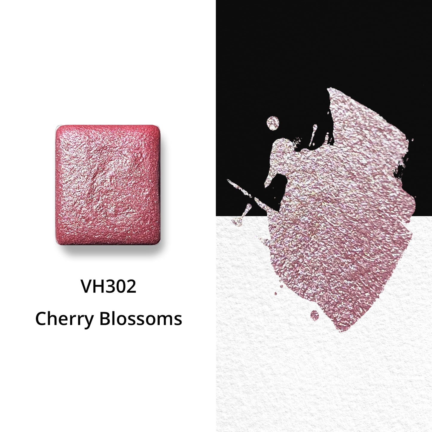 Watercolor Paints - Metallic - Cherry Blossom - VH302