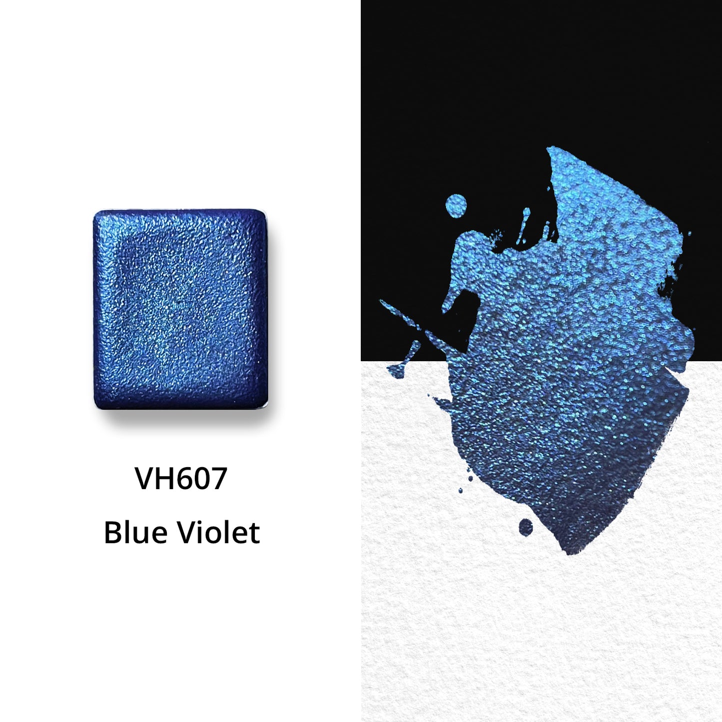 Watercolor Paints - Metallic - Blue Violet - VH607