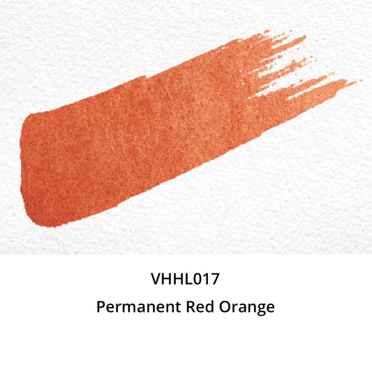 Watercolor Paints - Honey Limited Edition - Permanent Red-Orange - VHHL017