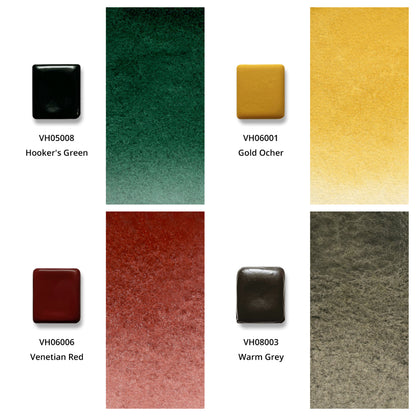 Watercolor Paints – Honey Edition – Summer – (12 colors with box) H10