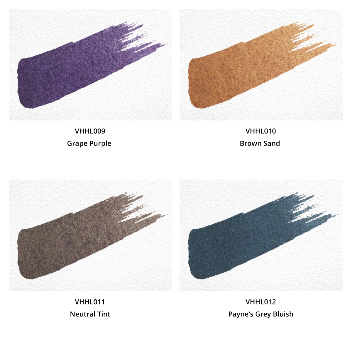 Aquarellfarben - Honig - Limitierte Edition (12 Farben mit Box) L3 - VHaquarell