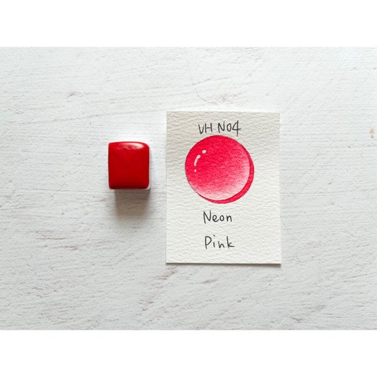 Watercolor Paints - Neon - Pink - VHN04