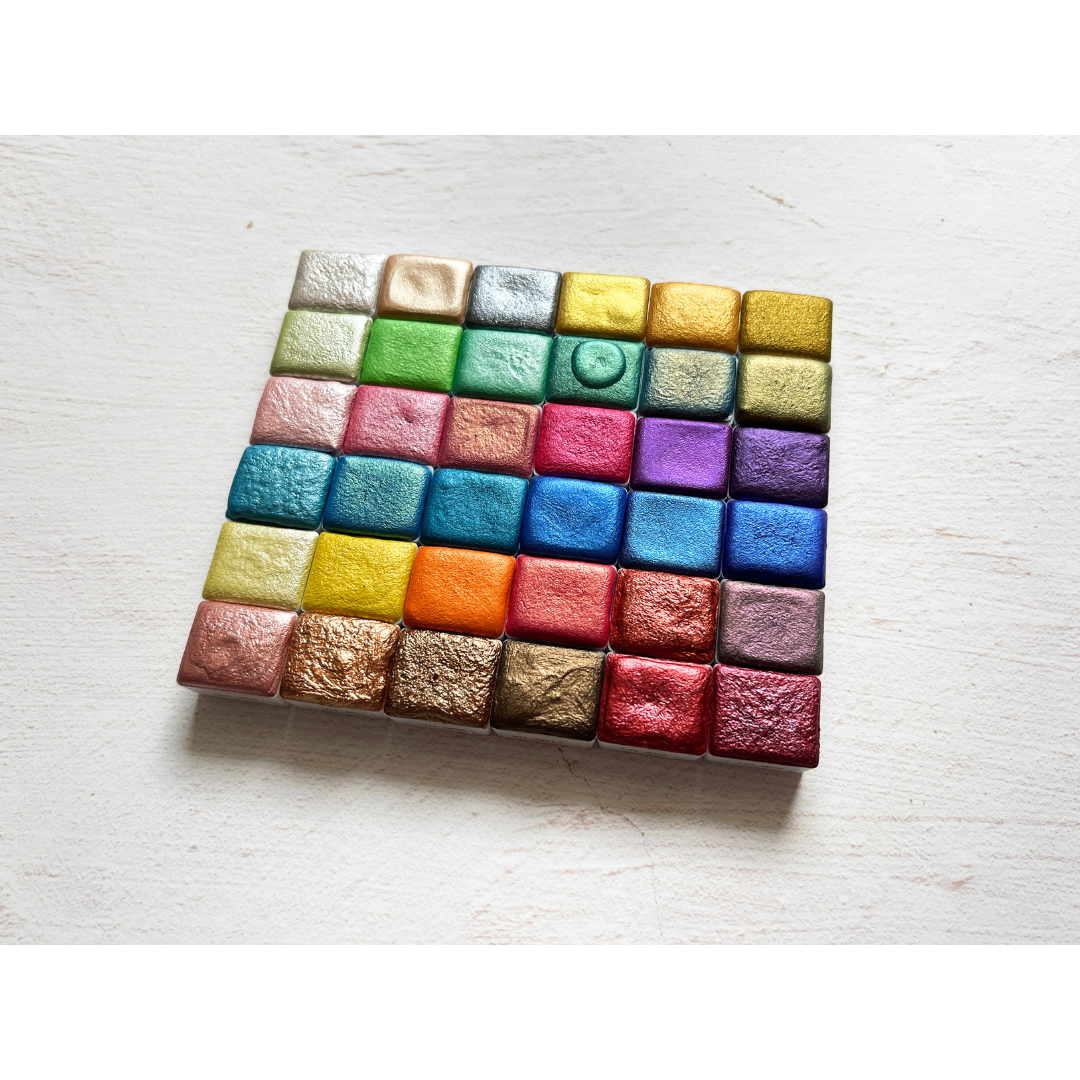 Watercolor Paints – Metallic Edition (36 colors without box) M27