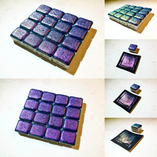 Watercolor Paints - Chameleon - Purple<>Green - VHC16