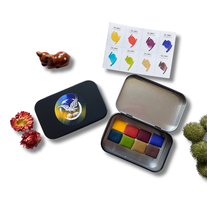 Watercolor Paints – Starter Edition (8 colors with box) S17