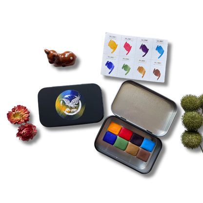 Watercolor Paints – Starter Edition (8 colors with box) S18