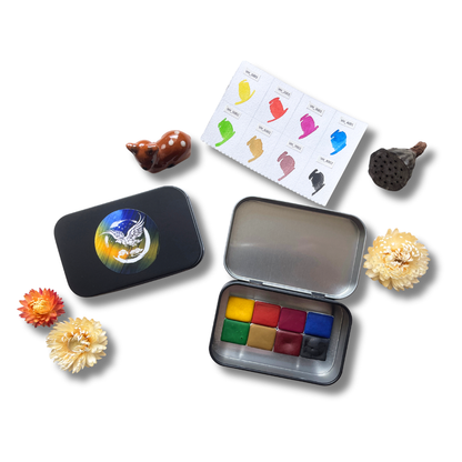 Watercolor Paints – Starter Edition (8 colors with box) S1