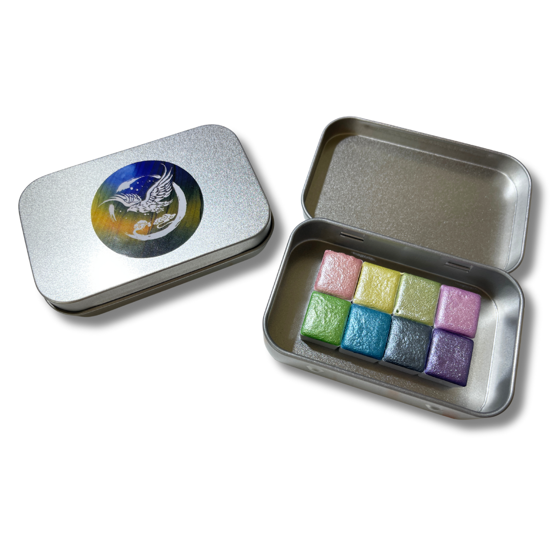 Watercolor Paints – Metallic Edition (8 colors with box) M2