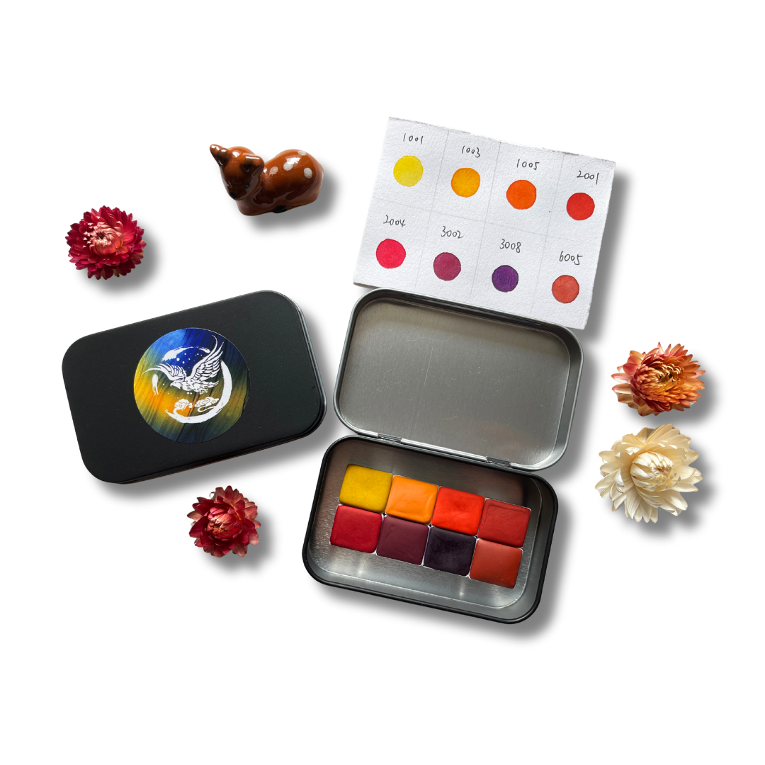 Watercolor Paints – Starter Edition (8 colors with box) S21