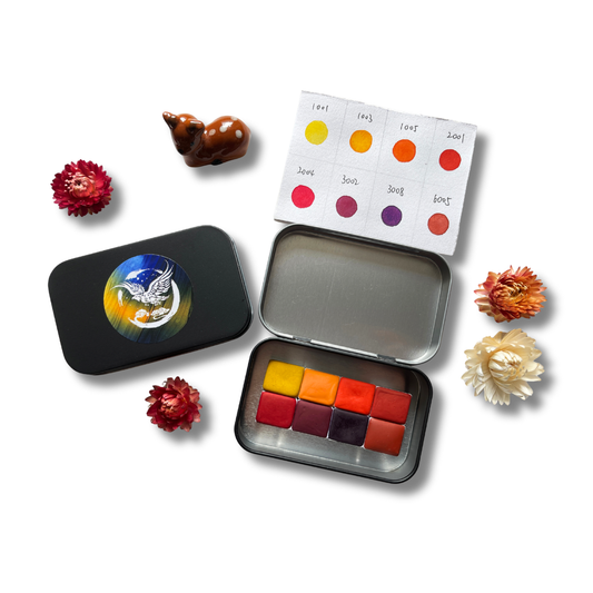 Watercolor Paints – Starter Edition (8 colors with box) S21