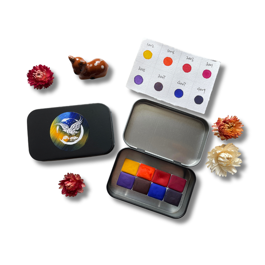 Watercolor Paints – Starter Edition (8 colors with box) S22