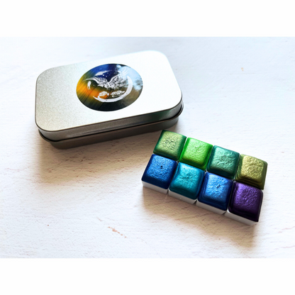 Watercolor Paints – Metallic Edition (8 colors with box) M18