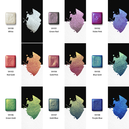 Watercolor Paints – Metallic Edition (48 colors without box) M28