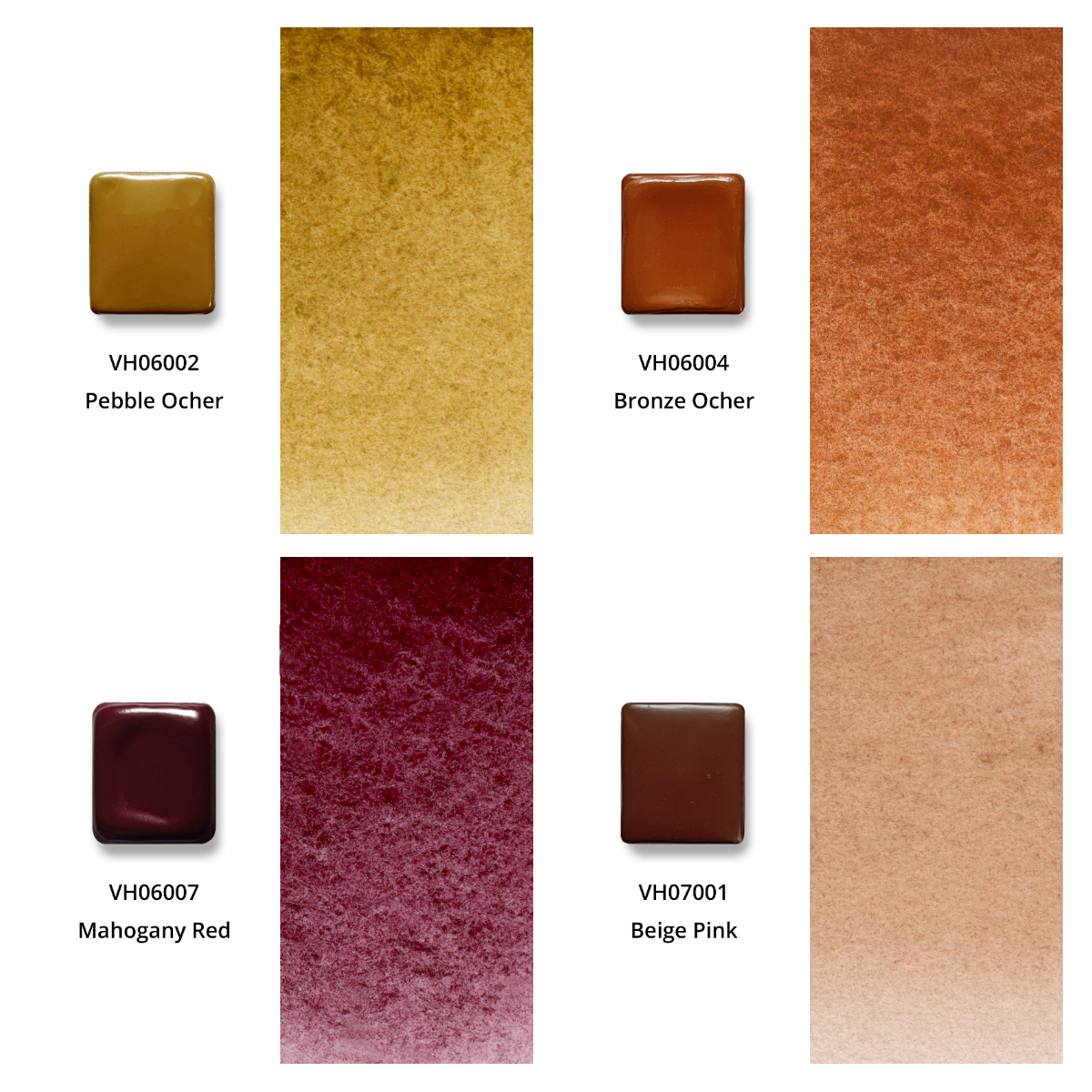 Watercolor Paints – Honey Edition – Vintage – (12 colors with box) H13