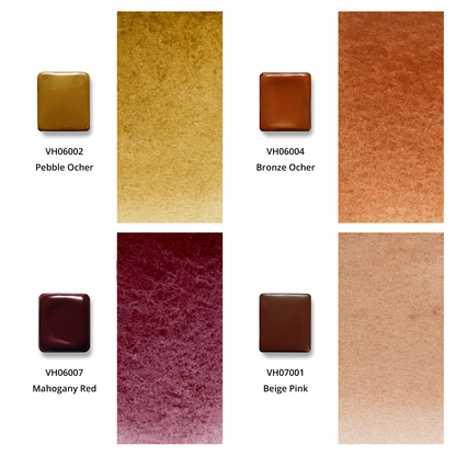 Watercolor Paints – Honey Edition – Vintage – (12 colors with box) H13