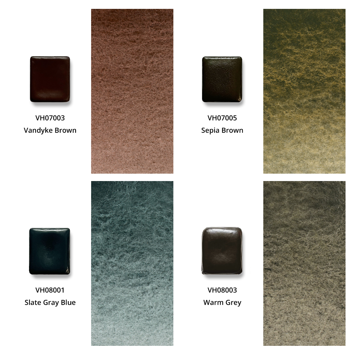 Watercolor Paints – Honey Edition – Vintage – (12 colors with box) H13