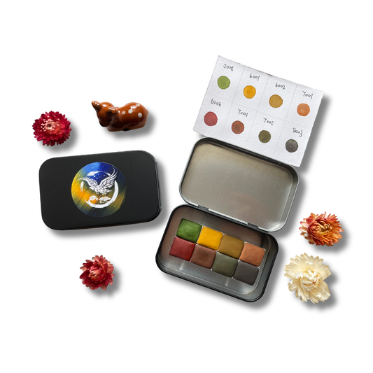 Watercolor Paints – Starter Edition (8 colors with box) S26