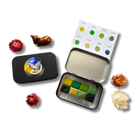 Watercolor Paints – Starter Edition (8 colors with box) S28