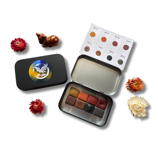 Watercolor Paints – Starter Edition (8 colors with box) S29
