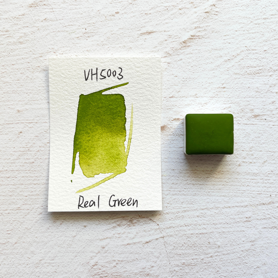 Watercolor Paints - Starter - Real Green - VH5003