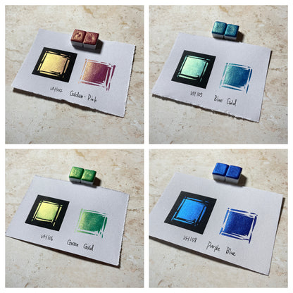 Watercolor Paints – Metallic Edition (24 colors without box) M26