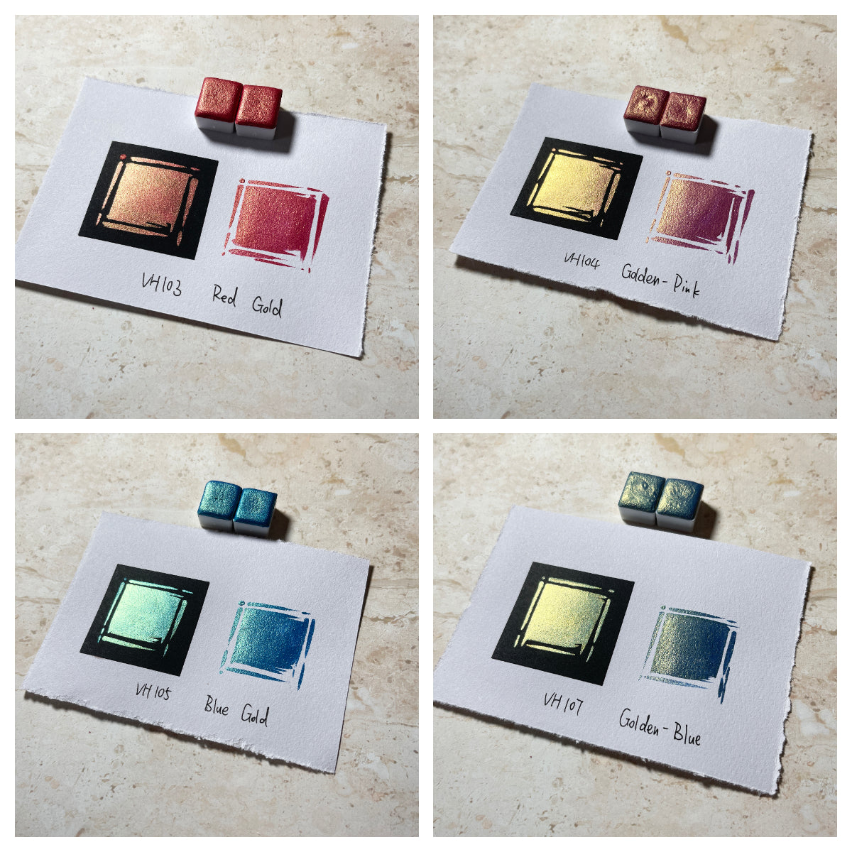 Watercolor Paints – Metallic Edition (36 colors without box) M27