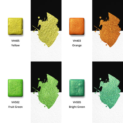 Watercolor Paints – Metallic Edition (16 colors without box) M24