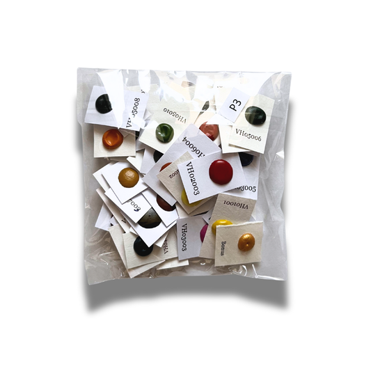 Watercolor Paints - Honey - Sample Set - 50 pieces - P3