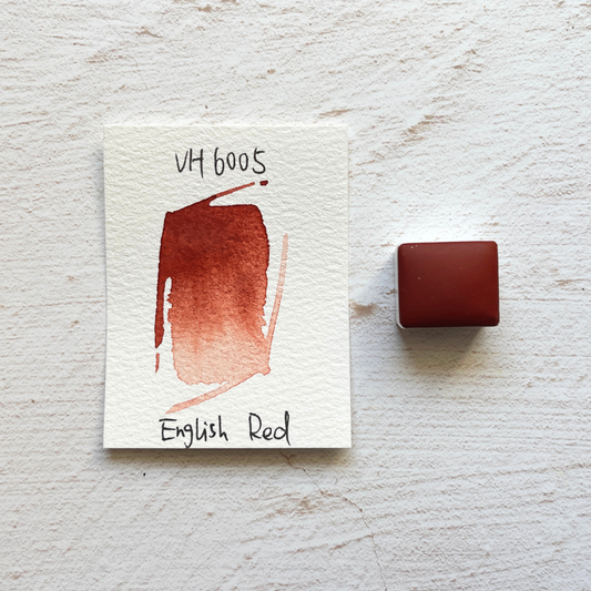 Watercolor Paints - Starter - English Red - VH6005