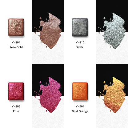 Watercolor Paints – Metallic Edition (20 colors without box) M25