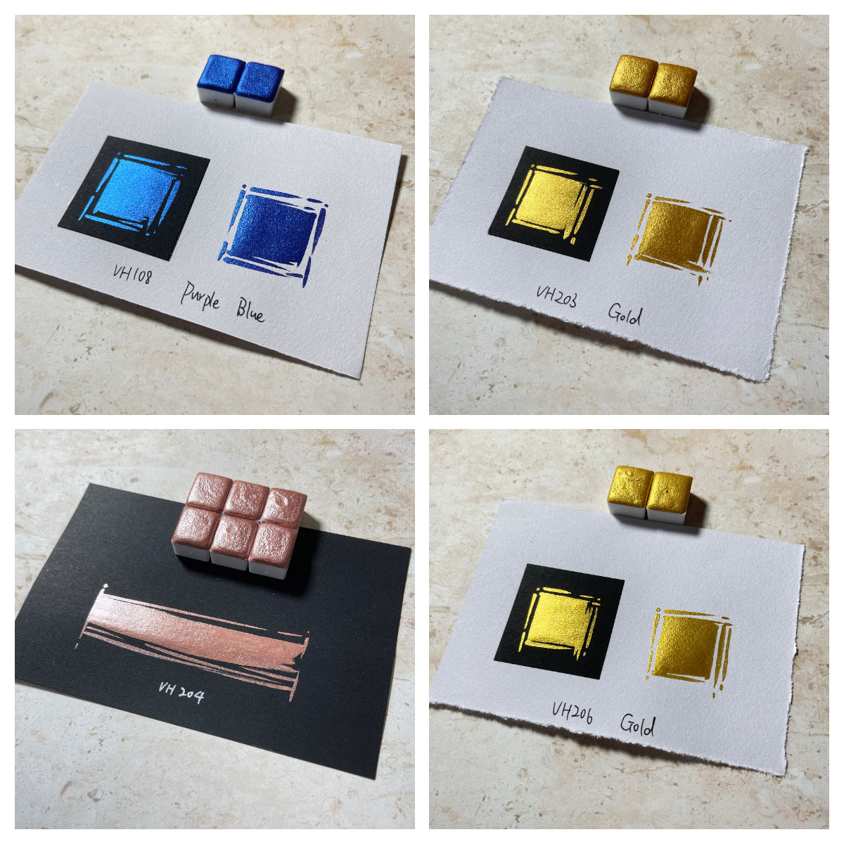 Watercolor Paints – Metallic Edition (36 colors without box) M39
