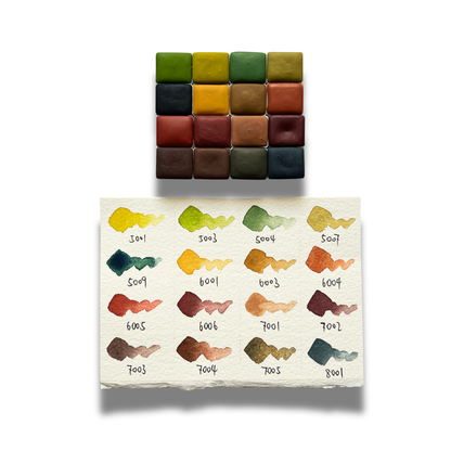 Watercolor Paints – Starter Edition (16 colors without box) S32