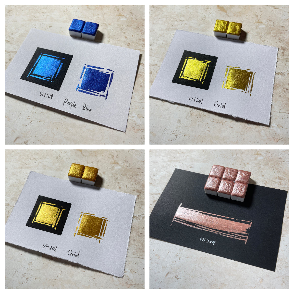 Watercolor Paints – Metallic Edition (36 colors without box) M27