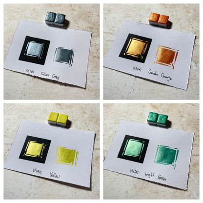 Watercolor Paints – Metallic Edition (24 colors without box) M26