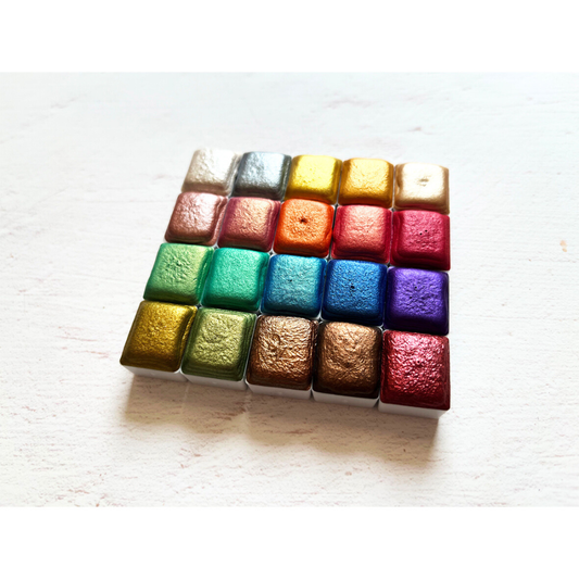 Watercolor Paints – Metallic Edition (20 colors without box) M25