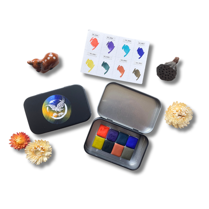 Watercolor Paints – Starter Edition (8 colors with box) S4