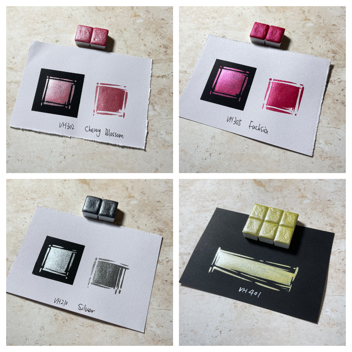 Watercolor Paints – Metallic Edition (36 colors without box) M27