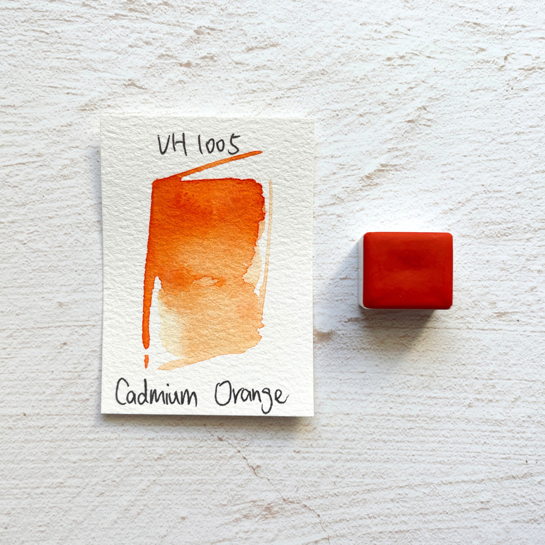 Watercolor Paints - Starter - Cadmium Orange - VH1005