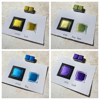 Watercolor Paints – Metallic Edition (24 colors without box) M26