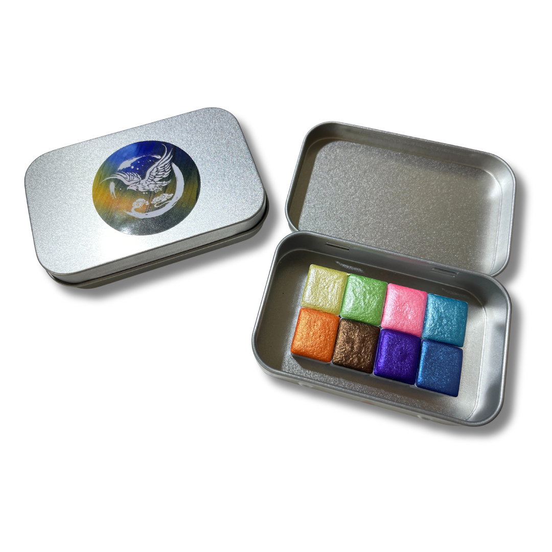 Watercolor Paints – Metallic Edition (8 colors with box) M9