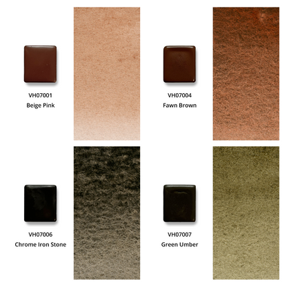 Watercolor Paints – Honey Edition – Forest – (12 colors with box) H16