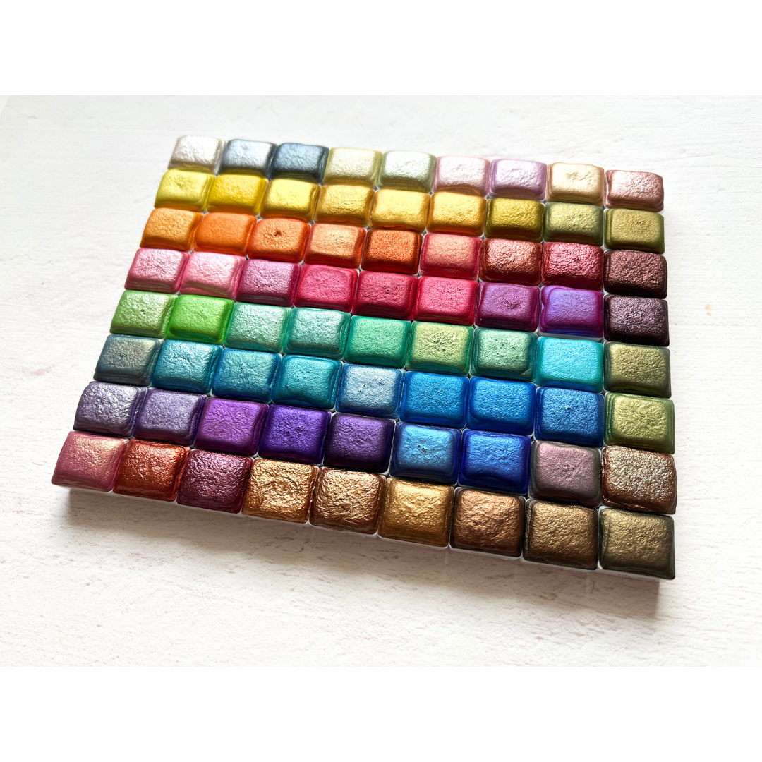 Watercolor Paints – Metallic Edition (72 colors without box) M30