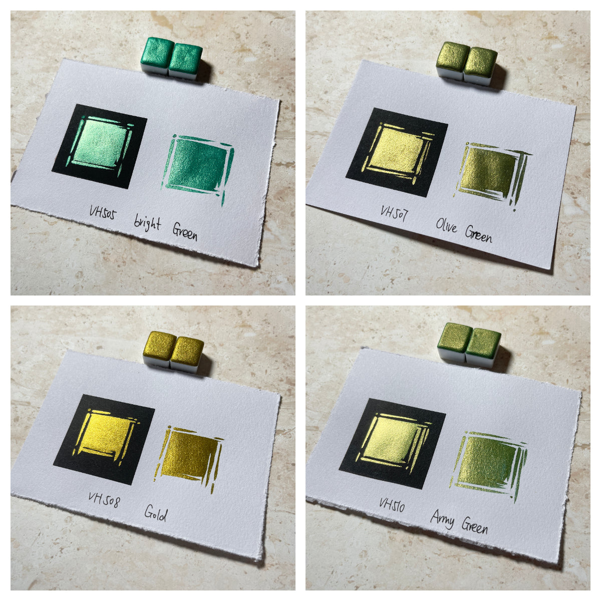 Watercolor Paints – Metallic Edition (36 colors without box) M39