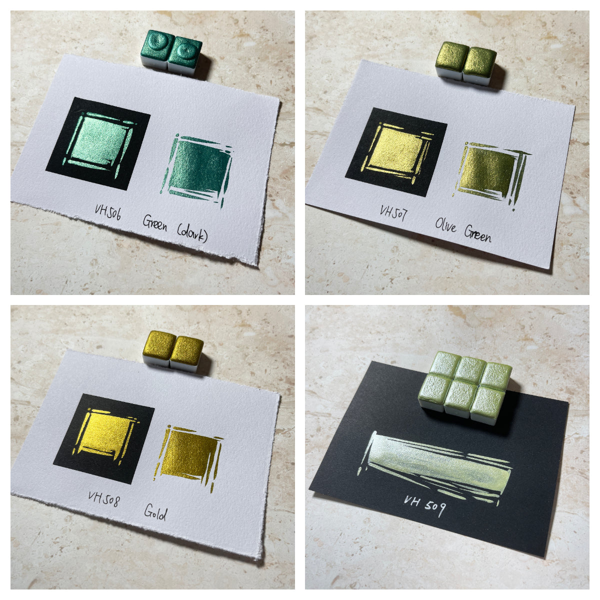 Watercolor Paints – Metallic Edition (36 colors without box) M27
