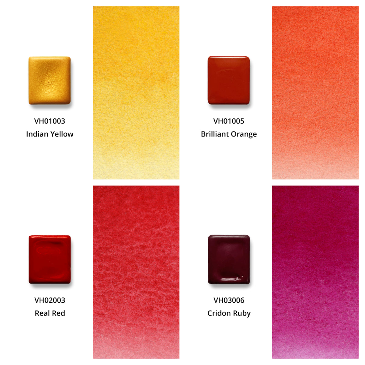 Watercolor Paints – Honey Edition – Summer – (12 colors with box) H10